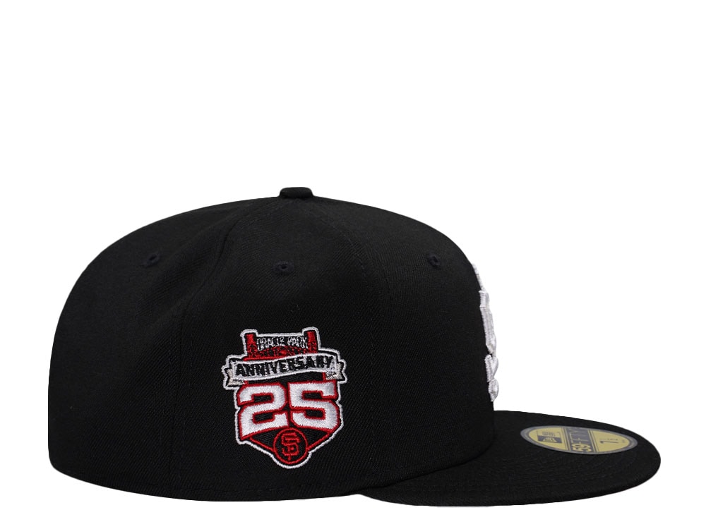 New Era San Francisco Giants 25th Anniversary Black Prime Edition 59Fifty Fitted Casquette