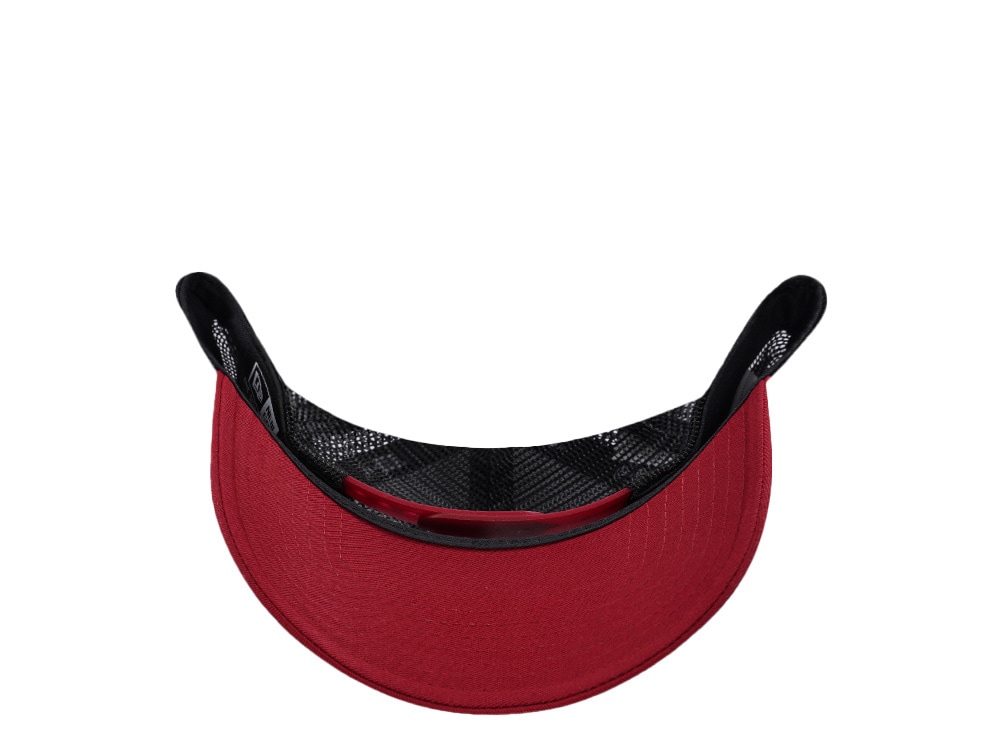 New Era AS Roma Tonal Maroon Edition 9Forty A Frame Trucker Snapback Casquette
