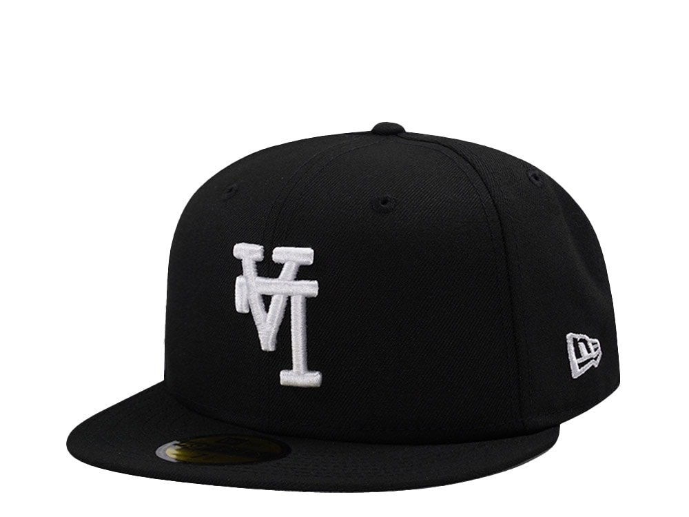 New Era Los Angeles Dodgers Upside Down Black Prime Edition 59Fifty Fitted Casquette