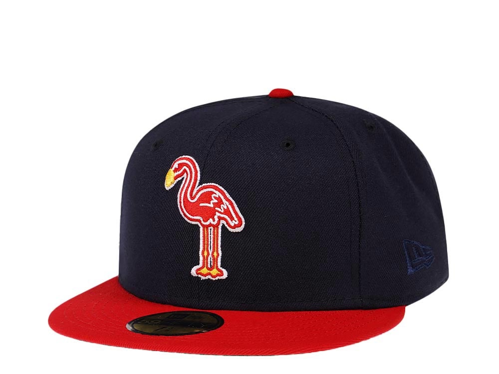 New Era Miami Beach Flamingos Navy Two Tone Edition 59Fifty Fitted Casquette