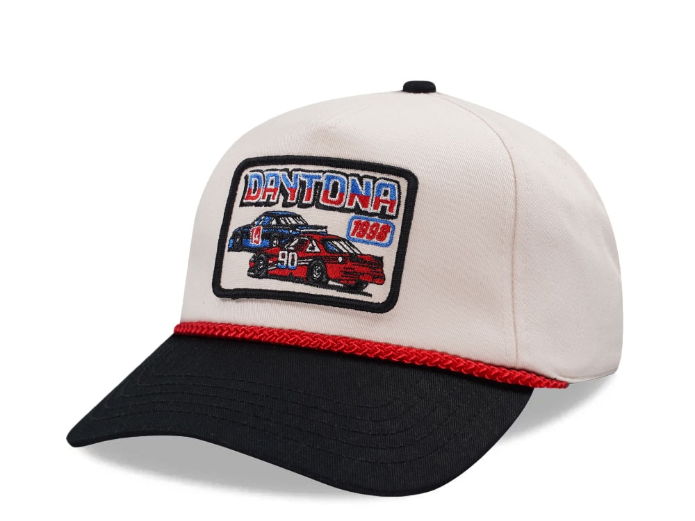 American Needle Daytona Roscoe White Snapback Casquette