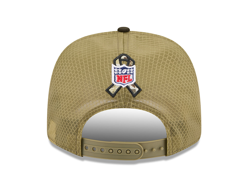 New Era Cleveland Browns Salute To Service 2025 9Seventy Snapback Casquette