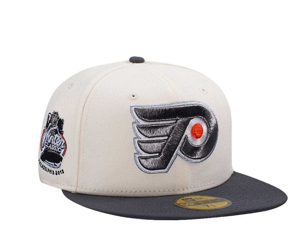 New Era Philadelphia Flyers Winter Classic 2012 Chrome Two Tone Edition 59Fifty Fitted Casquette