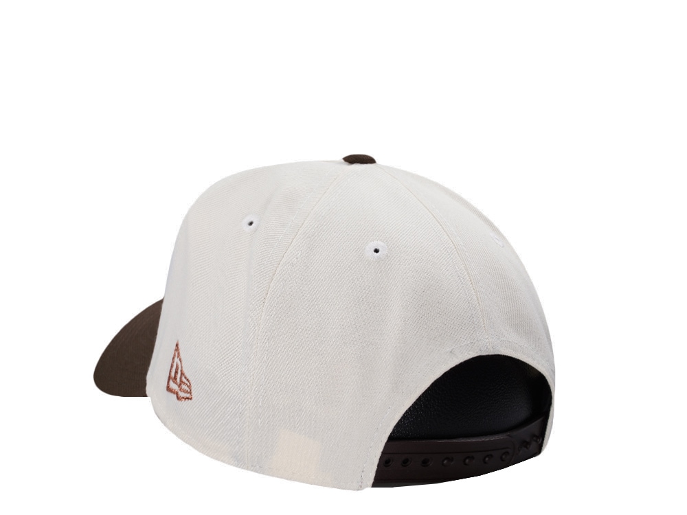 New Era Utah Mammoth Inaugural Season Chrome Two Tone Edition 9Forty A Frame Snapback Casquette