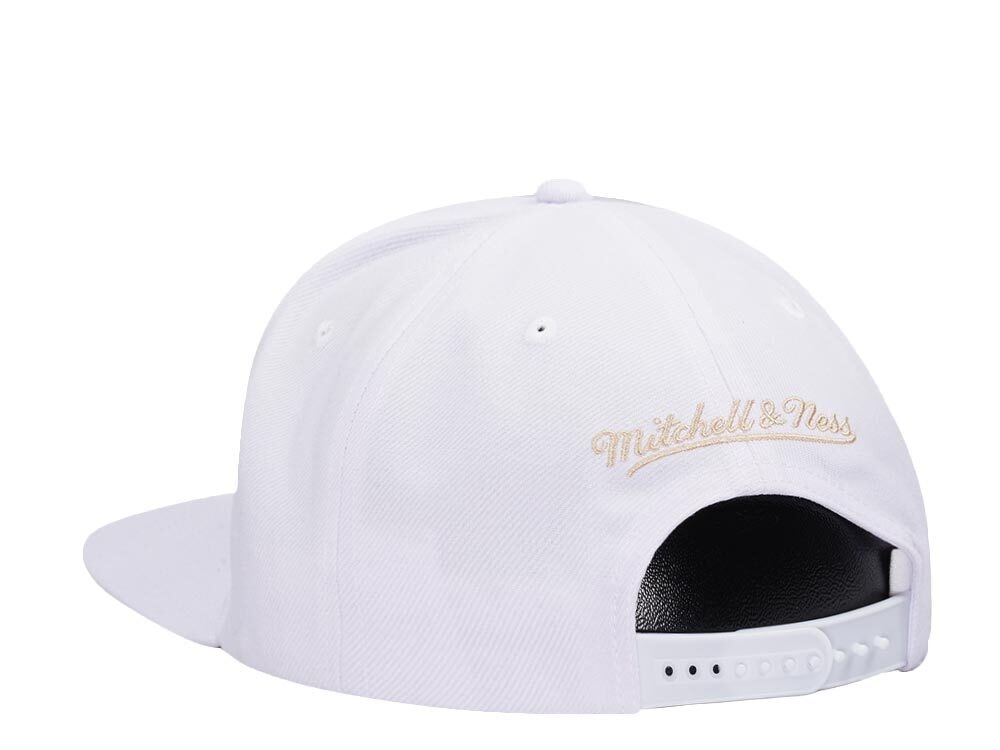 Mitchell & Ness Seattle Supersonics 25th Anniversary Winter White Hardwood Classic Snapback Casquette