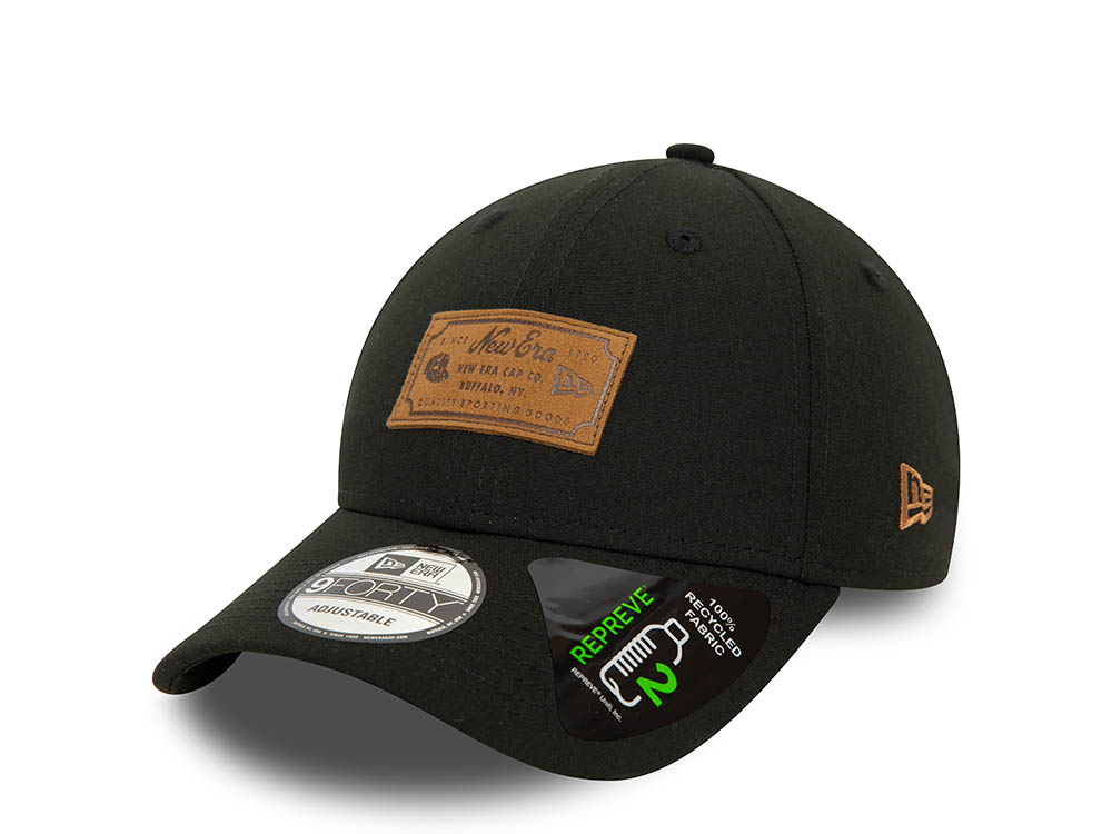 New Era New World Black 9Forty Strapback Casquette