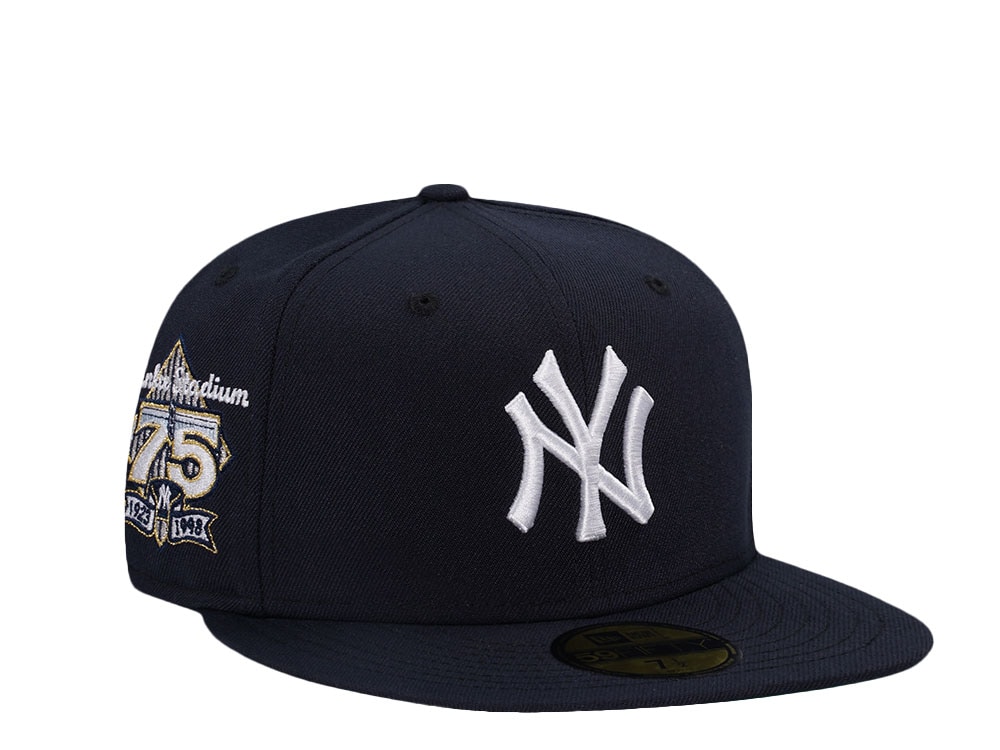 New Era New York Yankees 75 Years Yankee Stadium Navy Edition 59Fifty Fitted Casquette