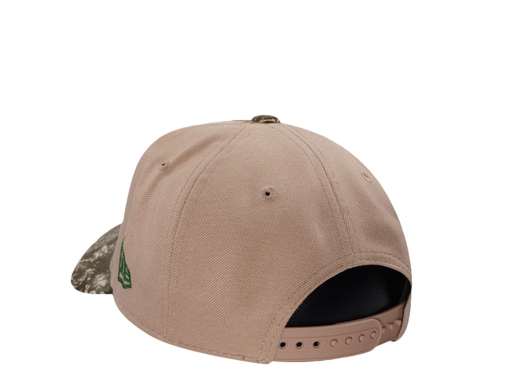 New Era Chicago Bulls 6x Champs Camel Realtree Edition 9Forty A Frame Snapback Casquette