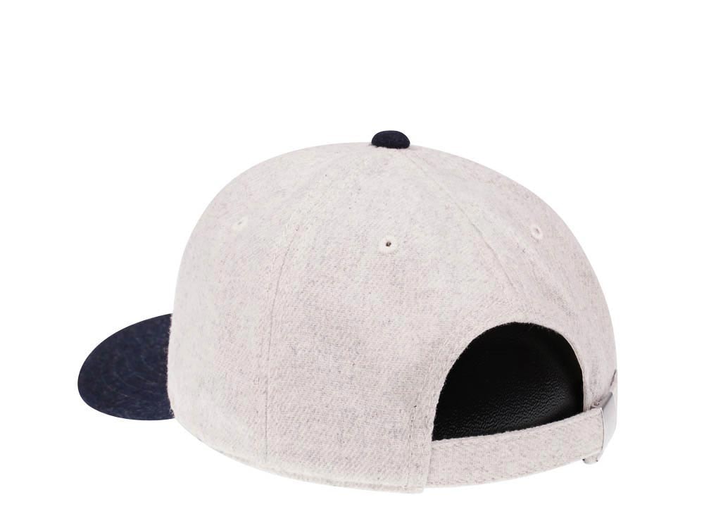 American Needle Chicago Whales Flannel Archive Legend Curved Strapback Casquette
