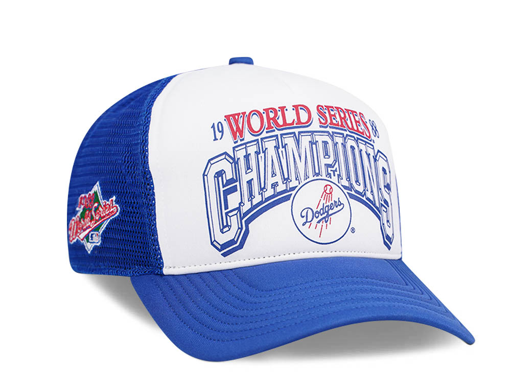 47Brand Los Angeles Dodgers BCPTN World Series Royal Foam Champ Offside Trucker Snapback Casquette