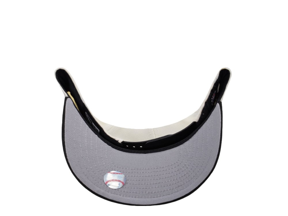 New Era Los Angeles Dodgers Skull Chrome Two Tone Edition 9Fifty A Frame Snapback Casquette