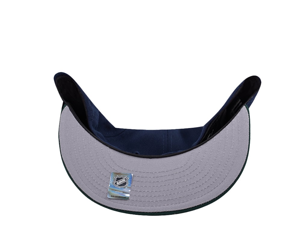 New Era Hartford Whalers 10th Anniversary Navy Two Tone Edition 59Fifty Fitted Casquette