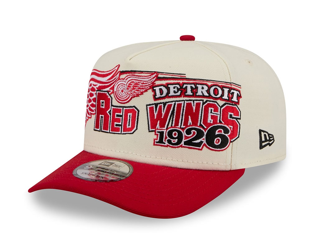 New Era Detroit Red Wings Classic Logo Two Tone Edition 9Fifty A Frame Snapback Casquette