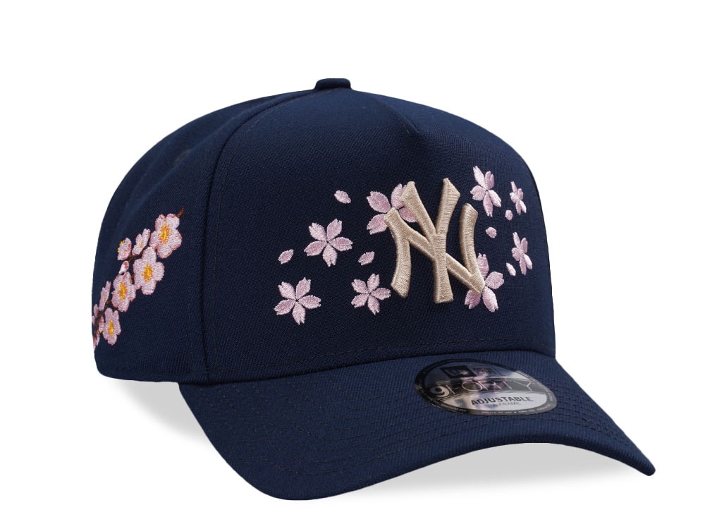 New Era New York Yankees Ocean Sakura Edition 9Forty A Frame Snapback Casquette