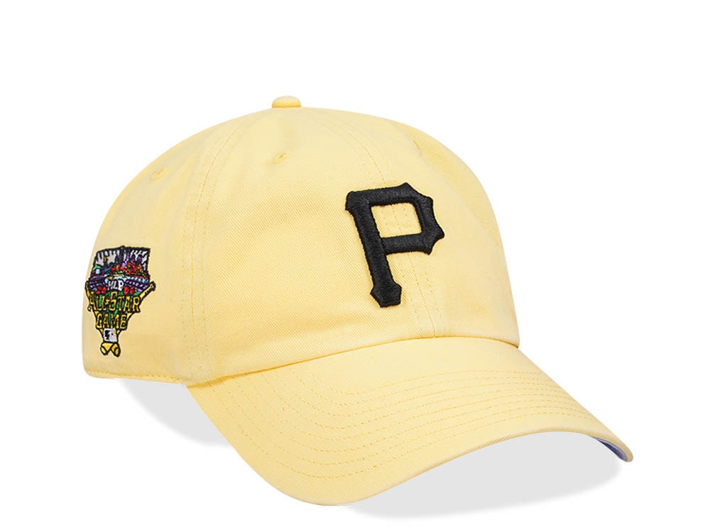 47Brand Pittsburgh Pirates All Star Game 2006 Maize Double Under Clean Up Strapback Casquette