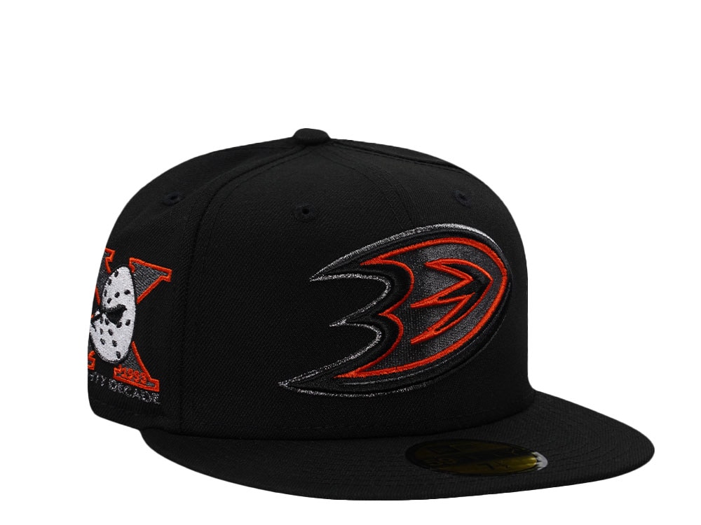 New Era Anaheim Ducks 10th Anniversary Black Prime Edition 59Fifty Fitted Casquette