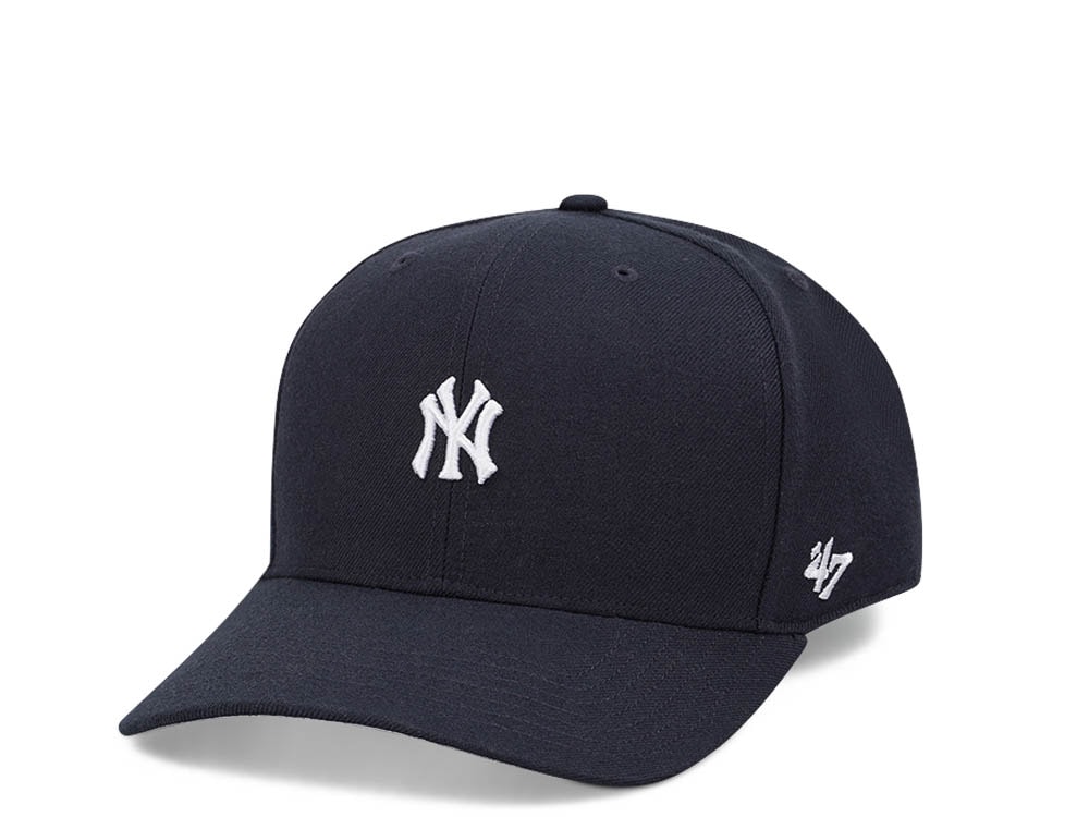 47Brand New York Yankees Navy Base Runner MVP DP Snapback Casquette