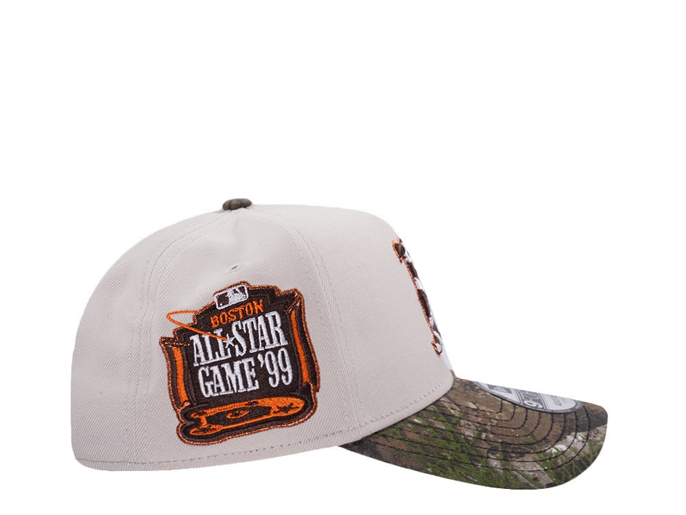 New Era Boston Red Sox All Star Game 1999 Stone Realtree APX Two Tone Edition 9Forty A Frame Snapback Casquette