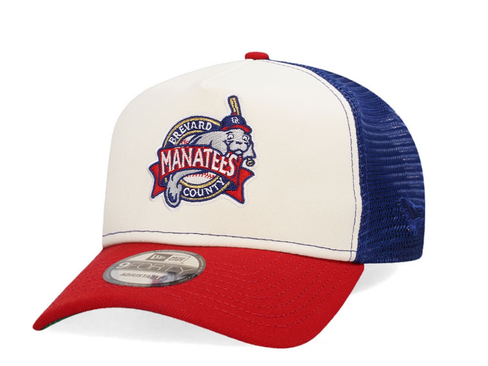 New Era Brevard County Manatees Color Flip Trucker Edition Trucker 9Forty A Frame Snapback Casquette