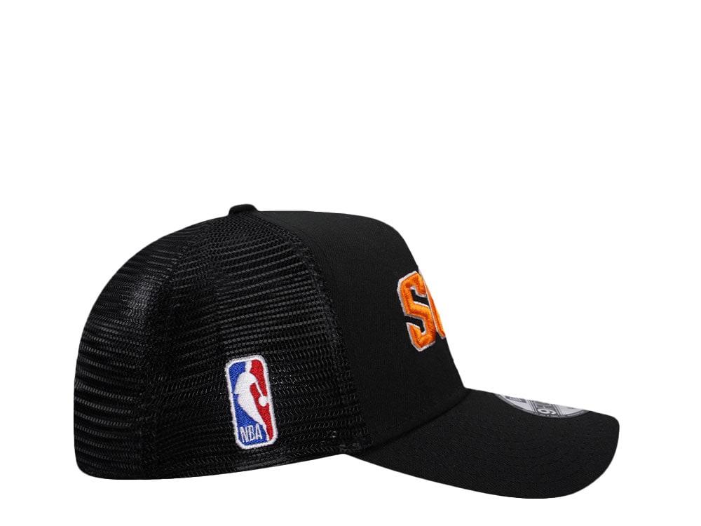 New Era Phoenix Suns Black Classic Edition Trucker 9Forty A Frame Snapback Casquette