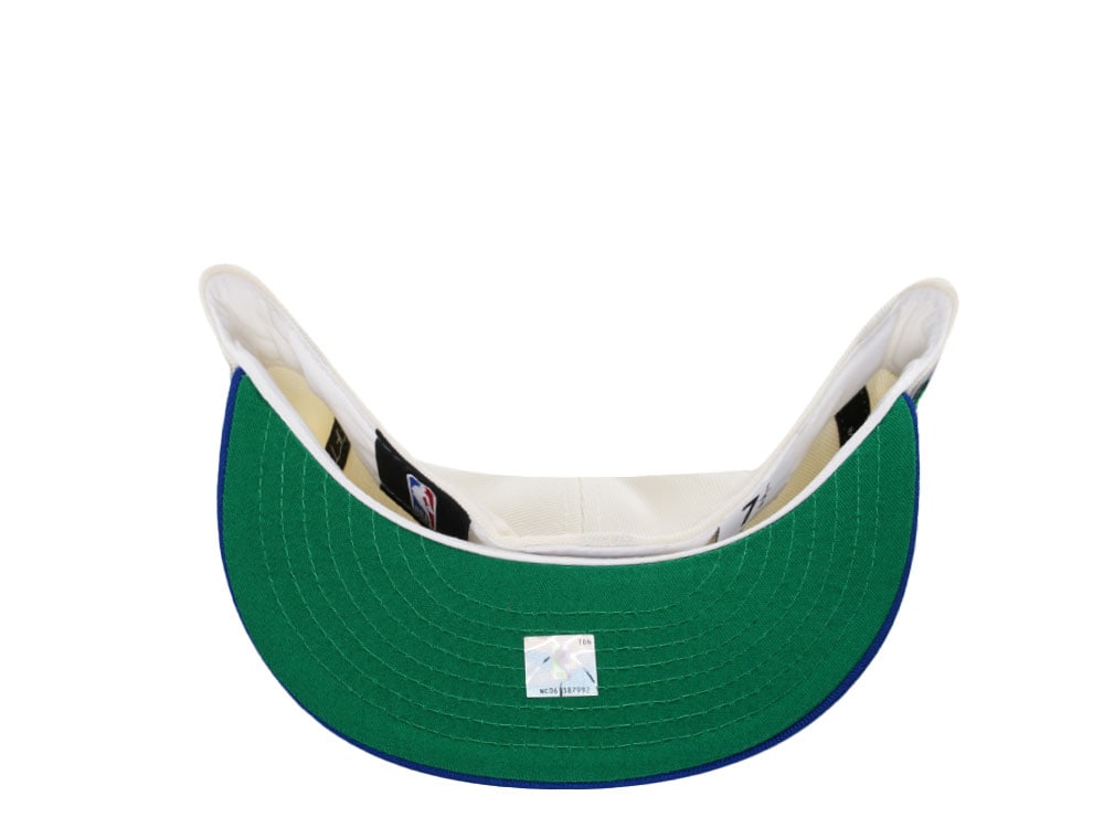 New Era Dallas Mavericks Chrome Metallic Green Two Tone Edition 59Fifty Fitted Casquette