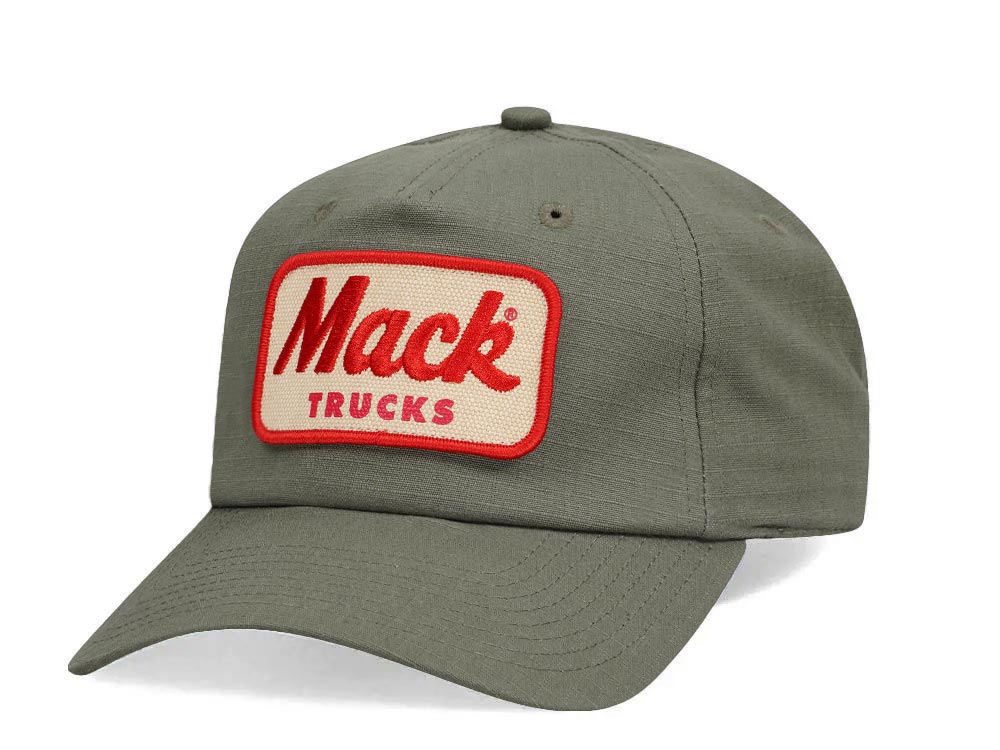 American Needle Mack Trucks Olive Dadhat Snapback Casquette
