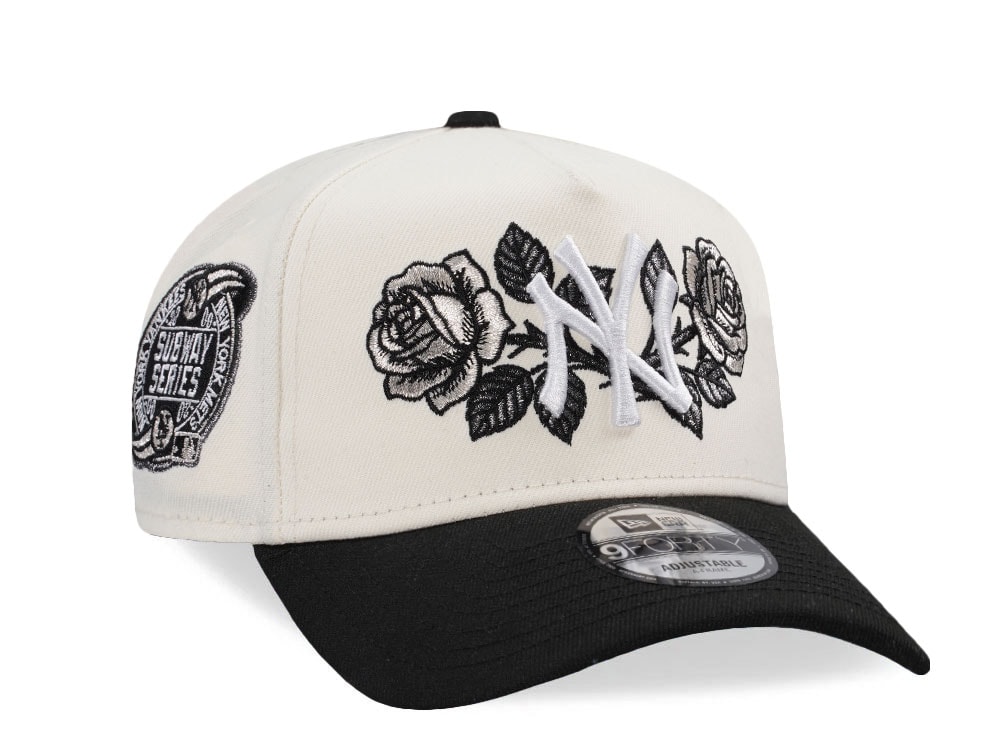 New Era New York Yankees Subway Series 2000 Chrome Rose Two Tone Edition 9Forty A Frame Snapback Casquette