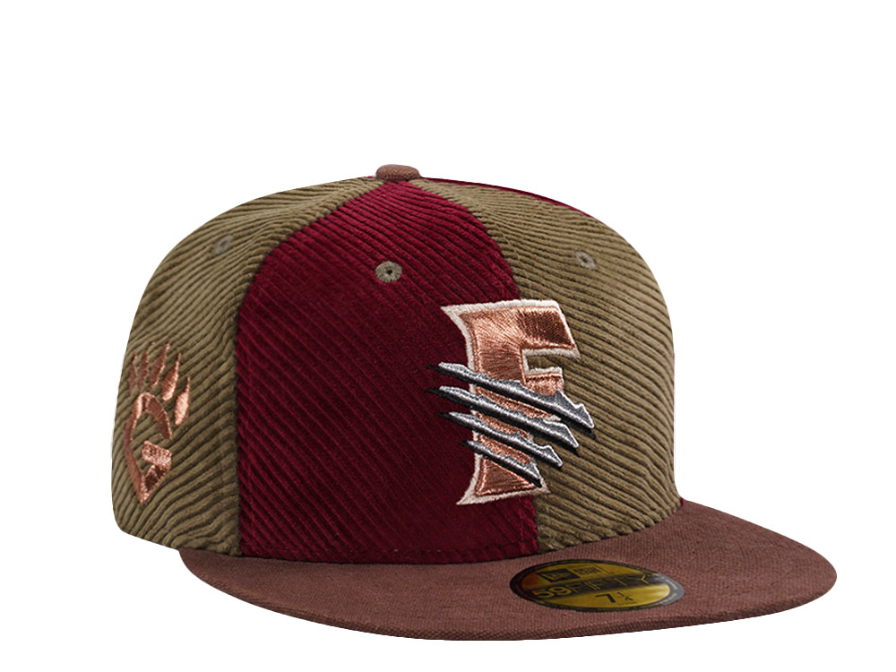 New Era Fresno Grizzlies Metallic Corduroy Pinwheel Edition 59Fifty Fitted Casquette