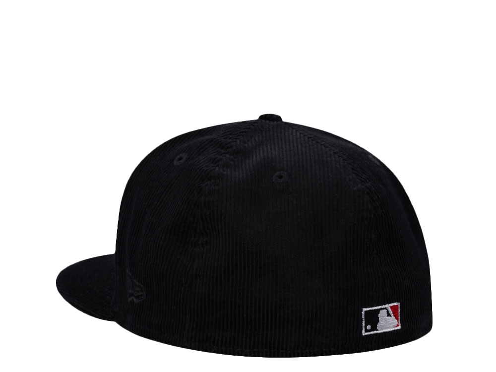 New Era Brooklyn Dodgers Jackie Robinson Corduroy Black Prime Edition 59Fifty Fitted Casquette