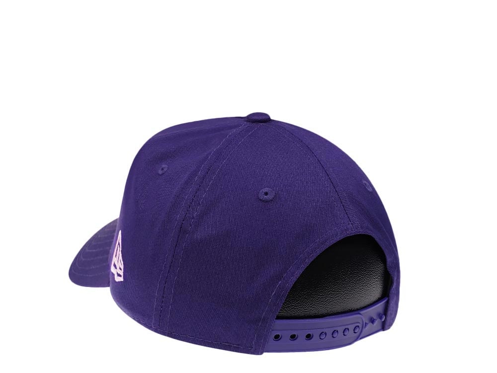 New Era New York Yankees Purple Pink Edition 9Forty A Frame Snapback Casquette