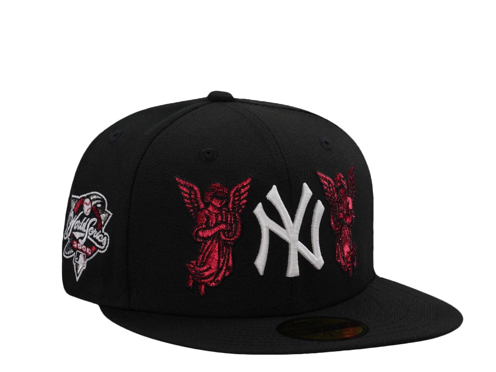 New Era New York Yankees World Series 2000 Angel Black Prime Edition 59Fifty Fitted Casquette
