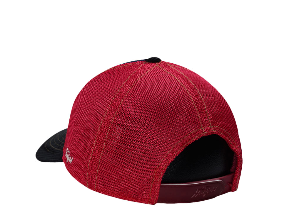 Hatfield Native Indian Jeans Black Trucker Snapback Casquette