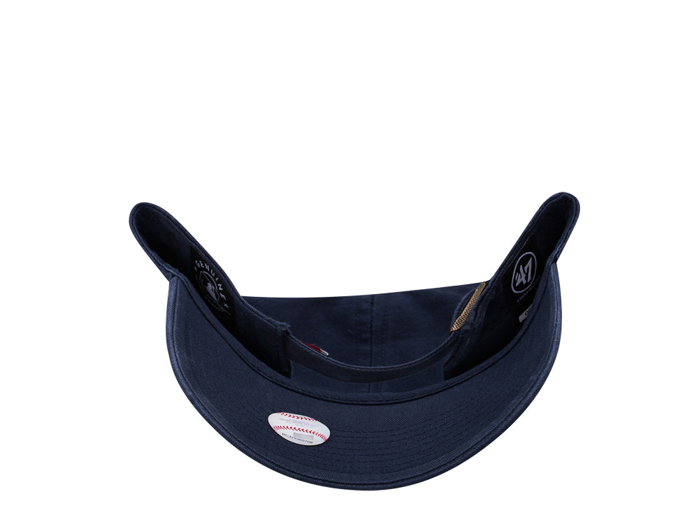47Brand Boston Red Sox Navy Clean up Strapback Casquette