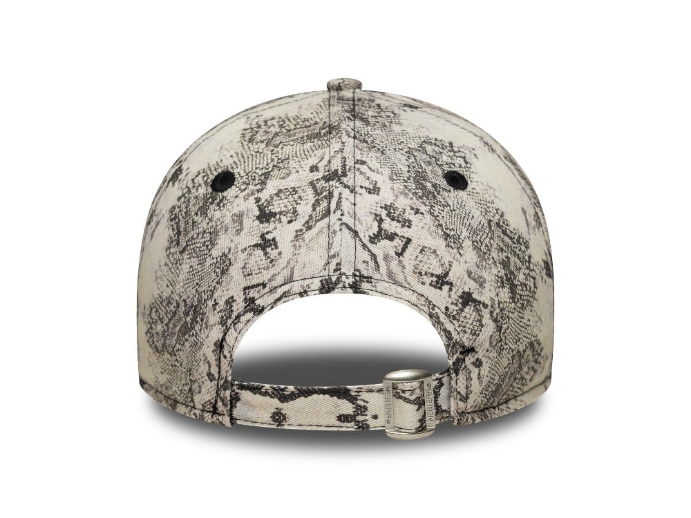 New Era New York Yankees Monochrom Snakeskin Womens 9Forty Strapback Casquette