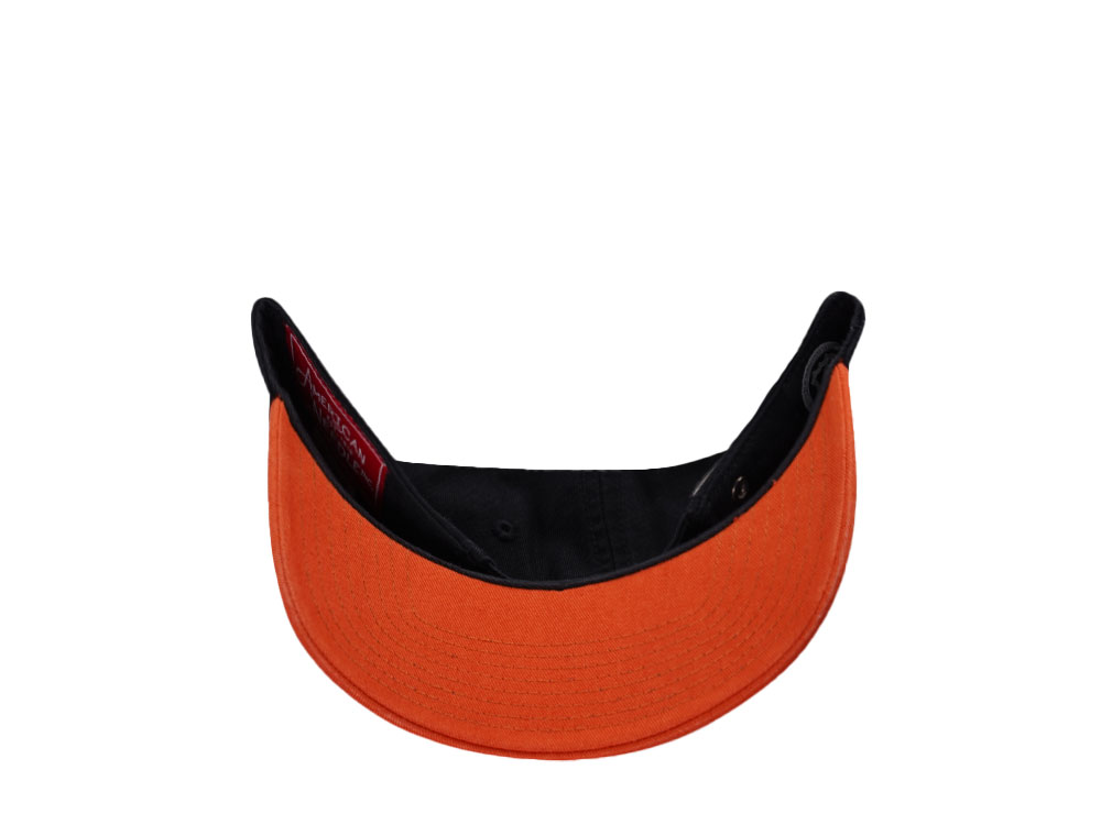 American Needle Anaheim Ducks Blue Line Black Snapback Casquette