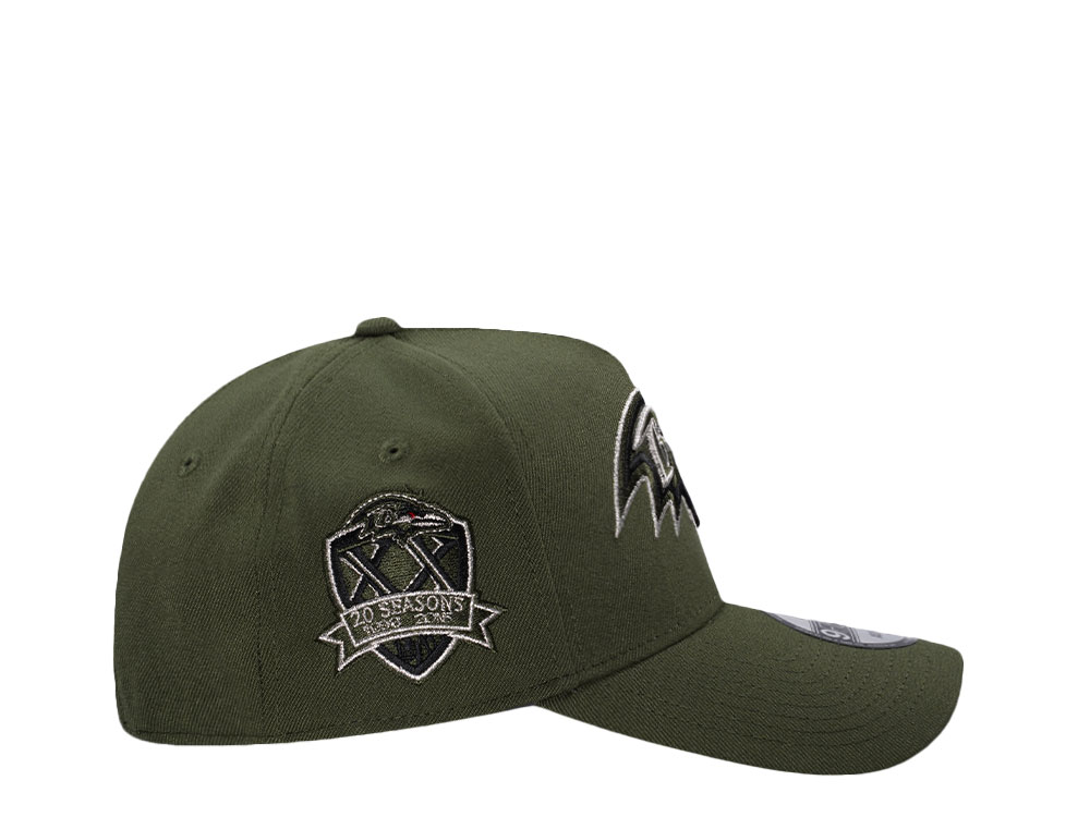 New Era Baltimore Ravens 20 Season Green Realtree Edition 9Forty A Frame Snapback Casquette