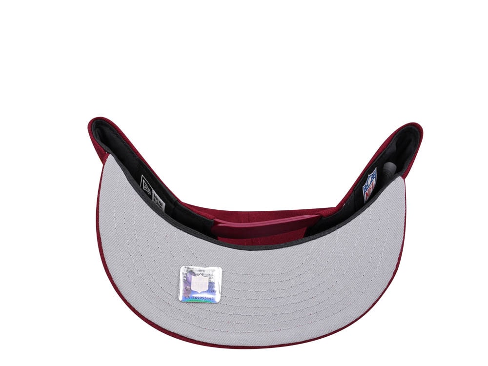 New Era Washington Commanders Maroon Classic Edition 9Fifty Snapback Casquette