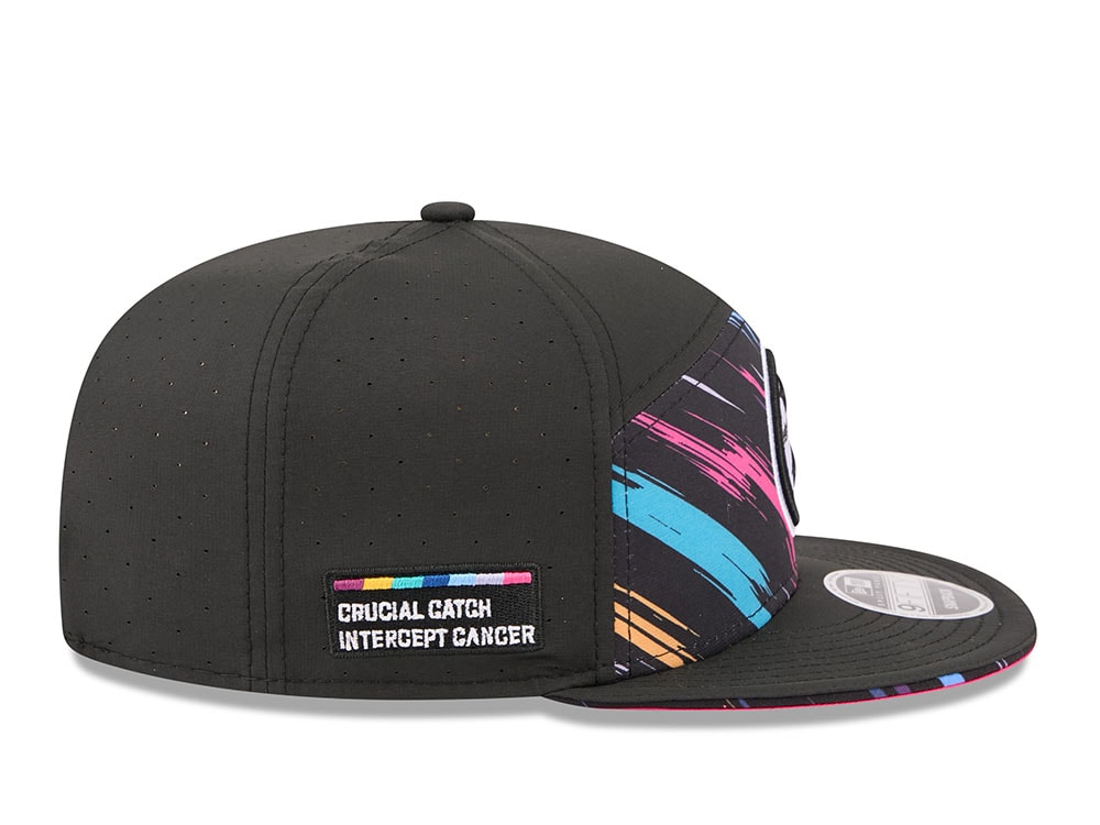 New Era Pittsburgh Steelers Crucial Catch 2026 Black Edition 9Fifty Split Panel Snapback Casquette