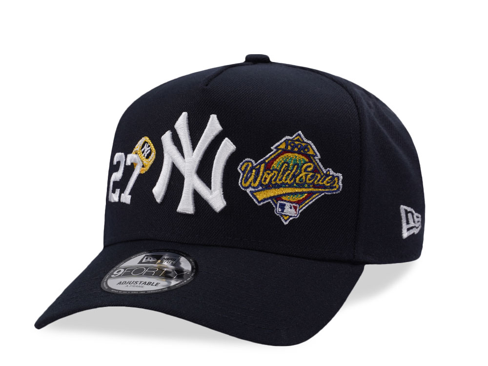 New Era New York Yankees MLB Multi Patch Edition 9Forty A Frame Snapback Casquette