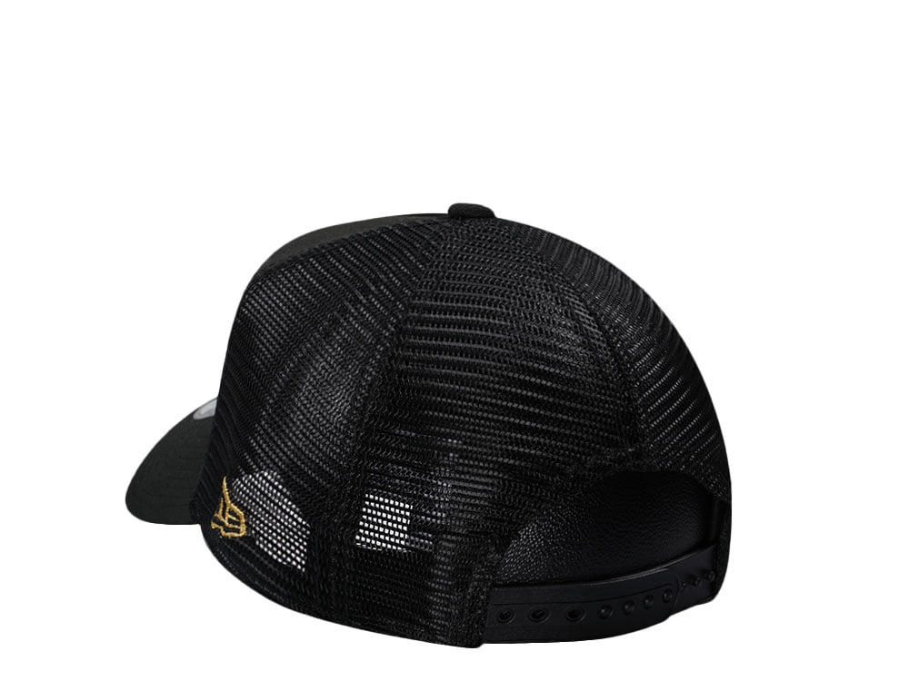 New Era Baltimore Ravens Black and Gold Classic Edition Trucker A Frame 9Forty Casquette