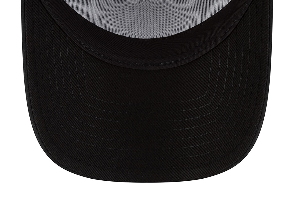 New Era AS Roma Black 9Forty A Frame Trucker Snapback Casquette