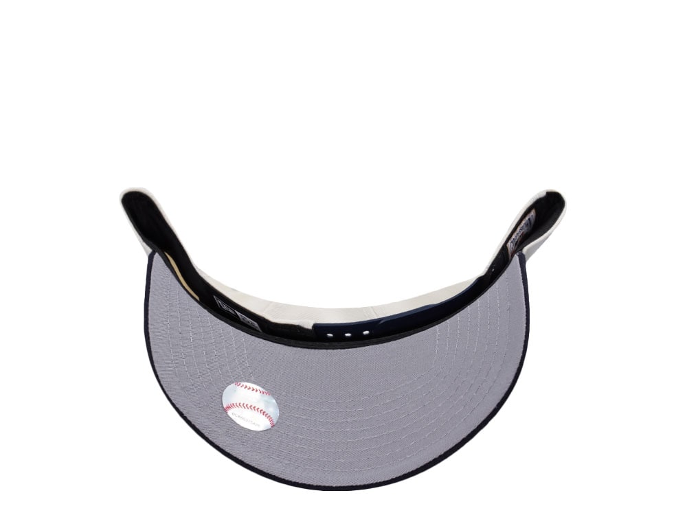 New Era New York Yankees World Series 2000 Chrome Two Tone Edition 9Forty A Frame Snapback Casquette
