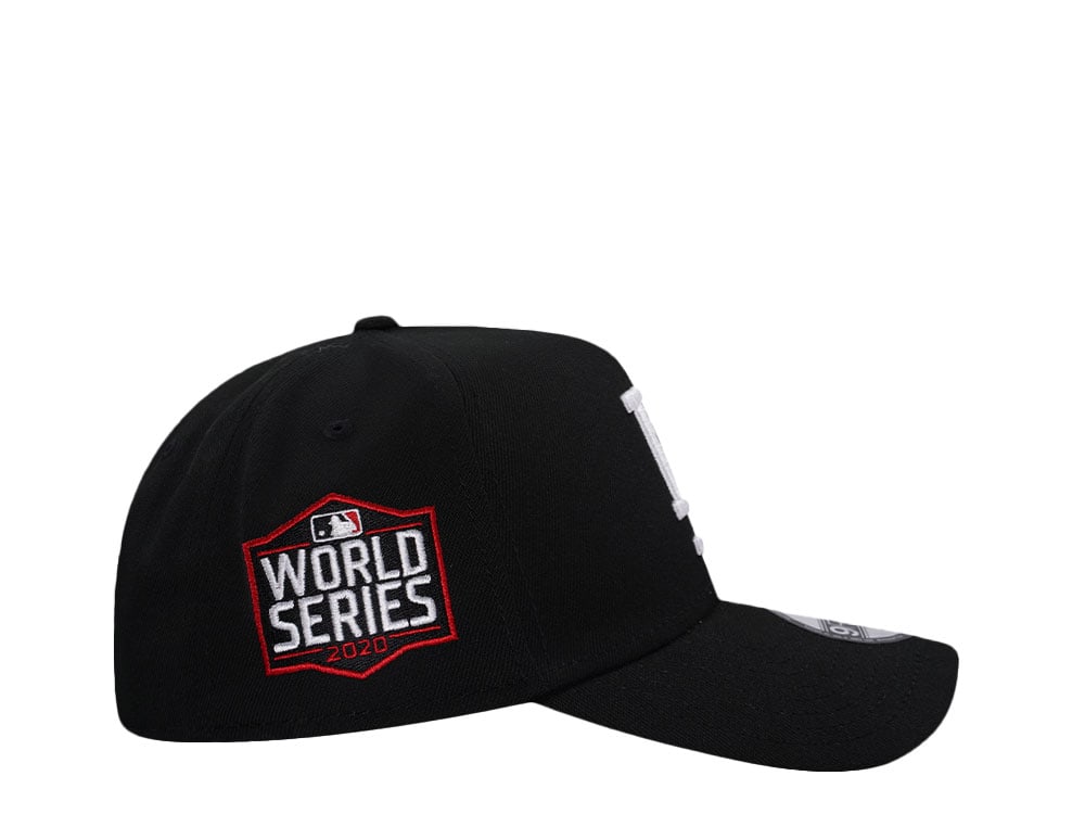 New Era Los Angeles Dodgers World Series 2020 Black Classic Edition 9Forty A Frame Trucker Snapback Casquette
