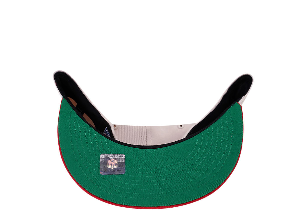 New Era Arizona Cardinals Stone Two Tone Throwback 59Fifty Fitted Casquette