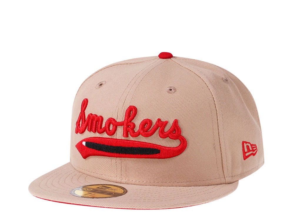 New Era Tampa Smokers Camel Red Edition 59Fifty Fitted Casquette