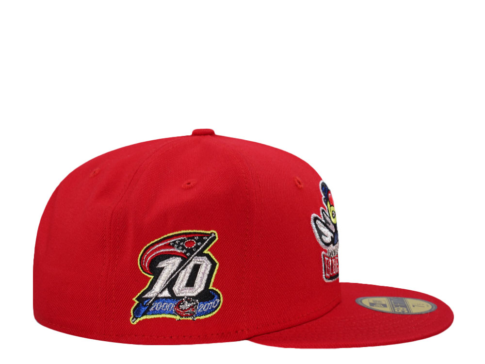 New Era Columbus Blue Jackets 10th Anniversary Red Prime Edition 59Fifty Fitted Casquette