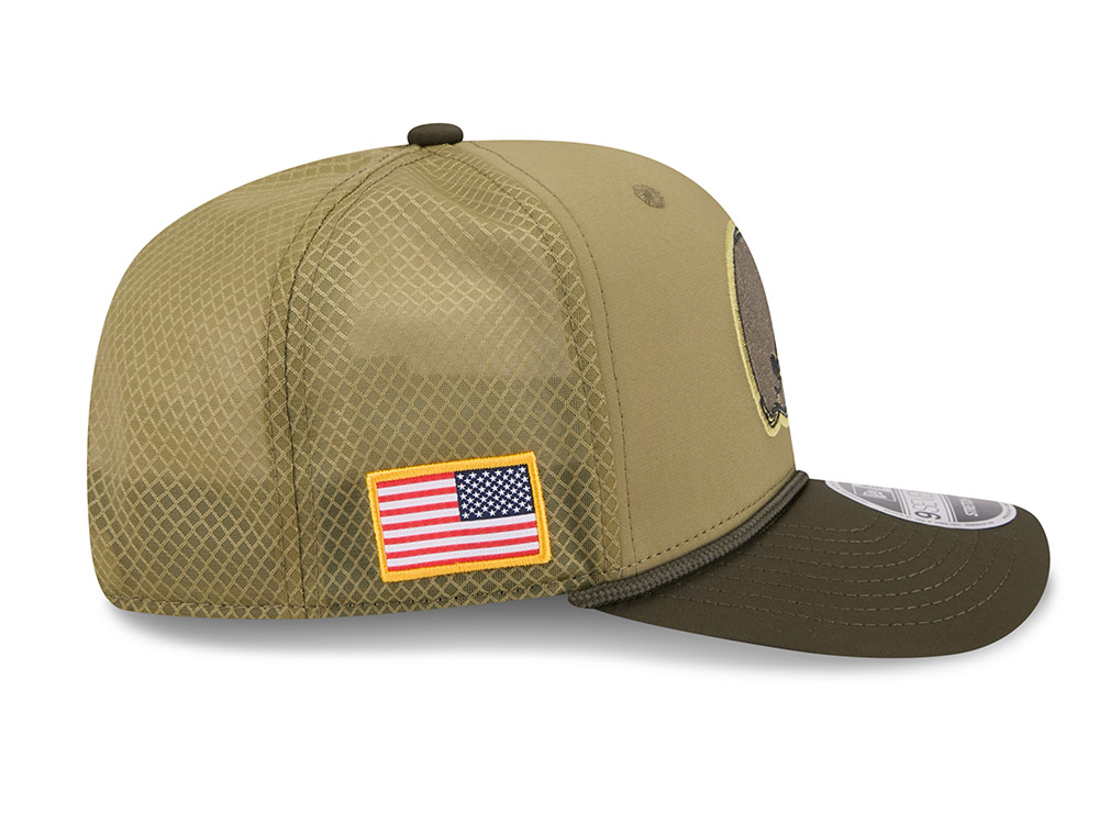 New Era Cleveland Browns Salute To Service 2025 9Seventy Snapback Casquette