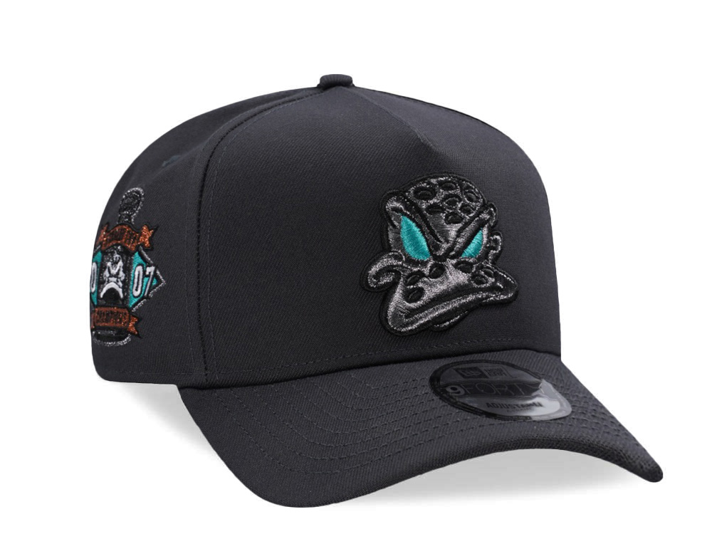 New Era Anaheim Ducks Stanley Cup 2007 Anthracite Prime Edition 9Forty A Frame Snapback Casquette
