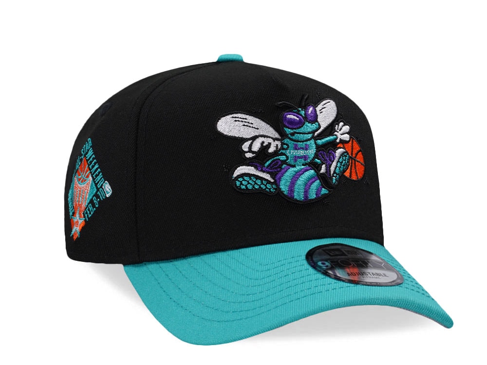 New Era Charlotte Hornets All Star Game 1991 Two Tone Edition 9Forty A Frame Snapback Casquette