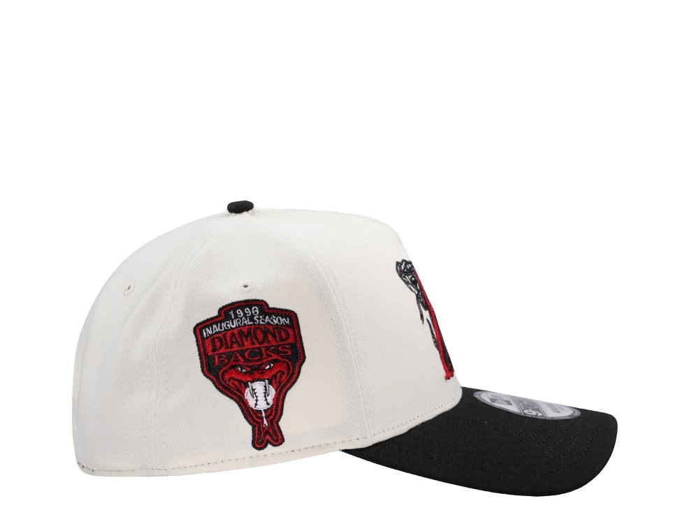 New Era Arizona Diamondbacks Inaugural Season 1998 Metallic Chrome Two Tone Edition 9Forty A Frame Snapback Casquette
